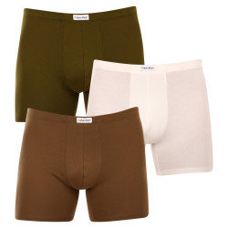 3PACK Boxers para hombre Calvin Klein multicolor (NB3263A-CBW)