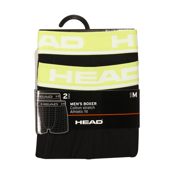 2PACK Boxers para hombre HEAD negro (701202741 019)