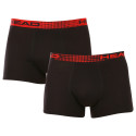 2PACK Boxers para hombre HEAD negro (701221813 001)