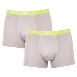 2PACK Boxers para hombre HEAD gris (701221813 002)