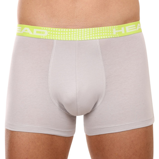 2PACK Boxers para hombre HEAD gris (701221813 002)