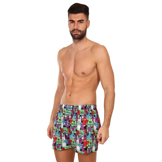 3PACK short hombre Styx art classic goma multicolor (3A14895)