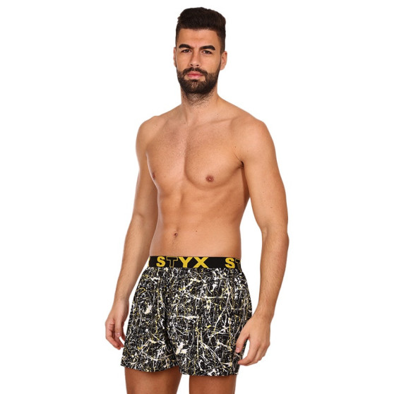 3PACK short hombre Styx art sports goma multicolor (3B13356)