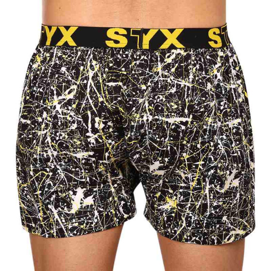 3PACK short hombre Styx art sports goma multicolor (3B13356)