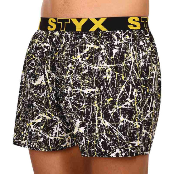 3PACK short hombre Styx art sports goma multicolor (3B13356)