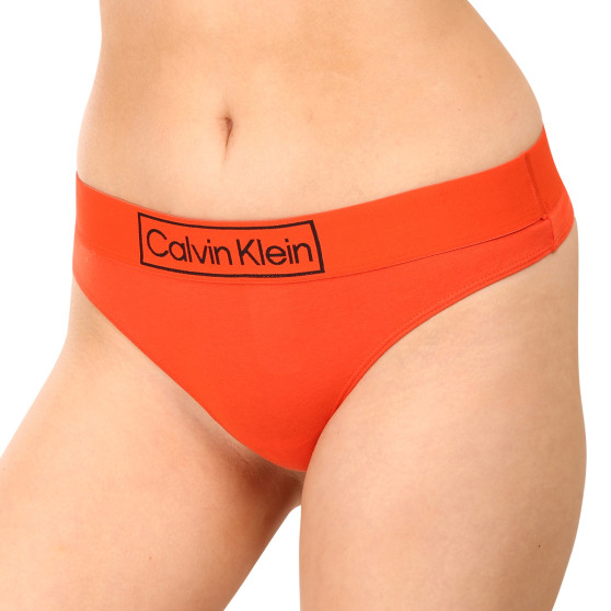 Tanga de mujer Calvin Klein naranja (QF6774E-3CI)