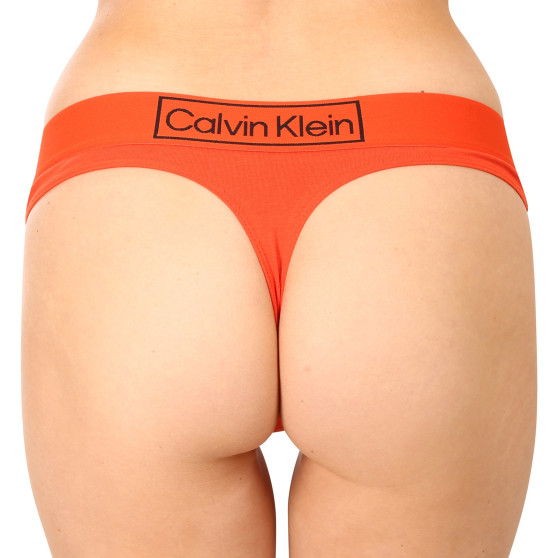 Tanga de mujer Calvin Klein naranja (QF6774E-3CI)