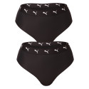 2PACK tanga de mujer Puma negro (701221348 001)