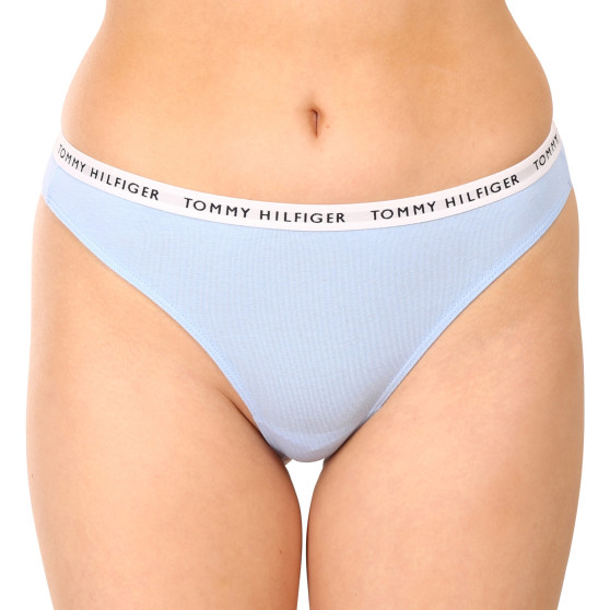 3PACK tanga de mujer Tommy Hilfiger multicolor (UW0UW02829 0Y2)