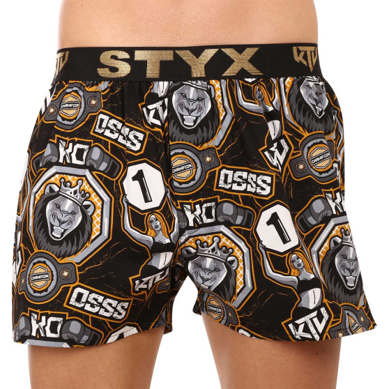 2PACK Calzones de hombre Styx art / KTV sports rubber (2BT1655)