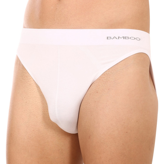 Calzoncillos para hombre Gino bamboo white (50004)