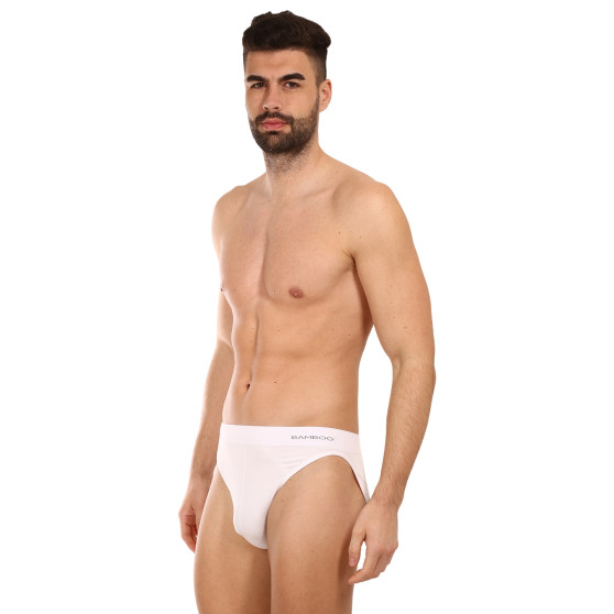 Calzoncillos para hombre Gino bamboo white (50004)