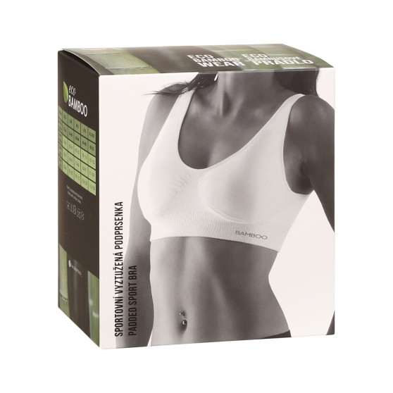 Sujetador de mujer Gina bamboo white (07014)