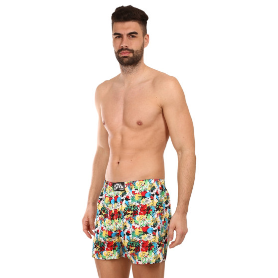 Calzones de hombre Styx premium art goma clásica emoji (AP954)