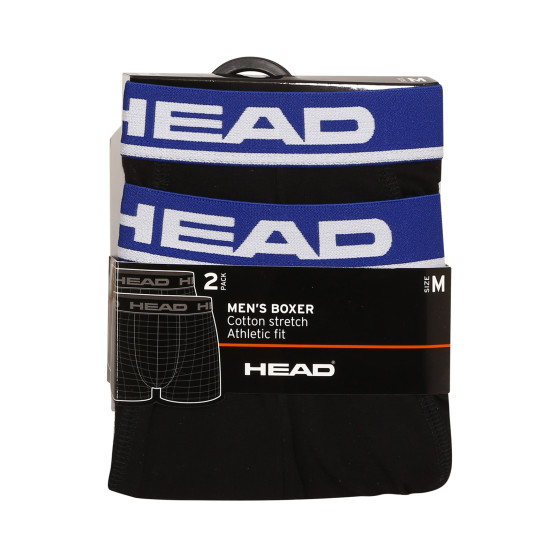 2PACK Boxers para hombre HEAD negro (701202741 008)