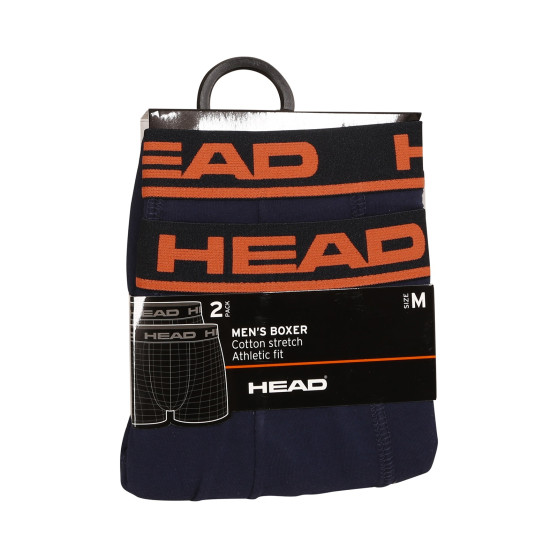 2PACK Boxers para hombre HEAD azul (701202741 010)