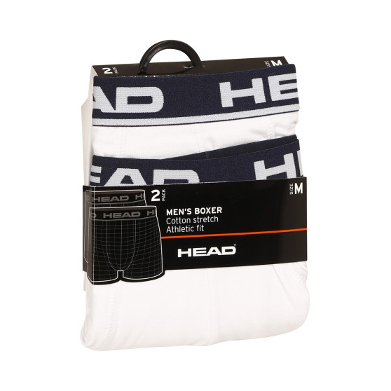 2PACK Boxers HEAD blanco para hombre (701202741 013)