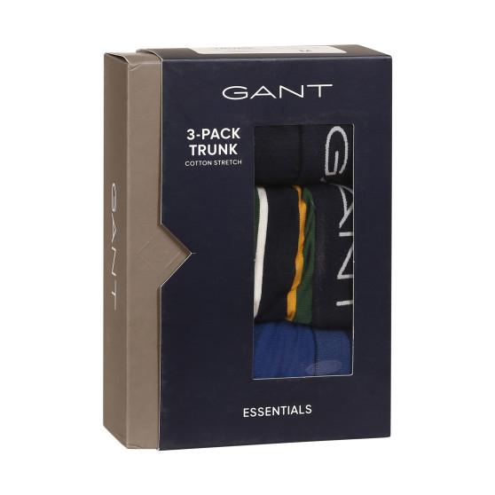 3PACK Boxers para hombre Gant multicolor (902243013-433)