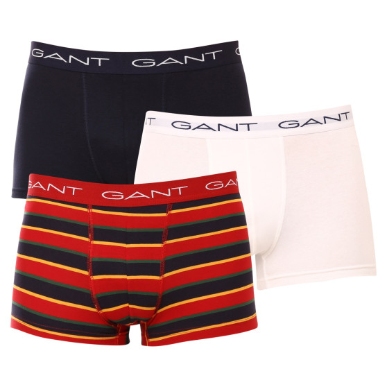 3PACK Boxers para hombre Gant multicolor (902243013-630)