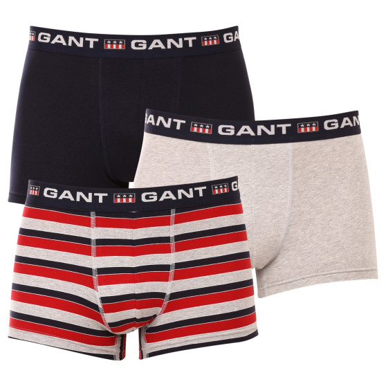 3PACK Boxers para hombre Gant multicolor (902313073-94)