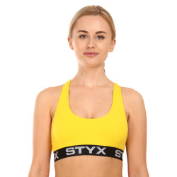 Sujetador de mujer Styx sport yellow (IP1068)