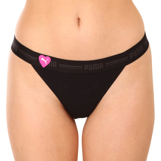 2PACK tanga de mujer Puma negro (701221339 001)