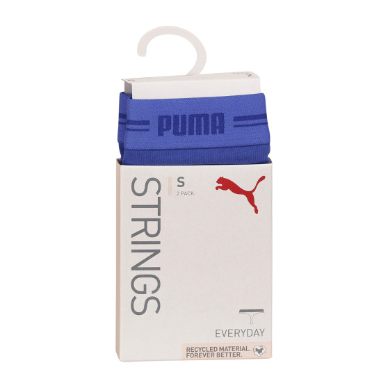 2PACK tanga de mujer Puma azul (701221339 002)