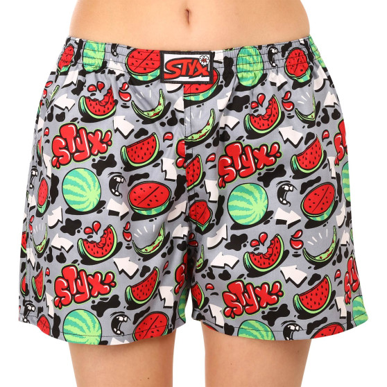 Shorts de dormir para mujer Styx melons (DTD1459)