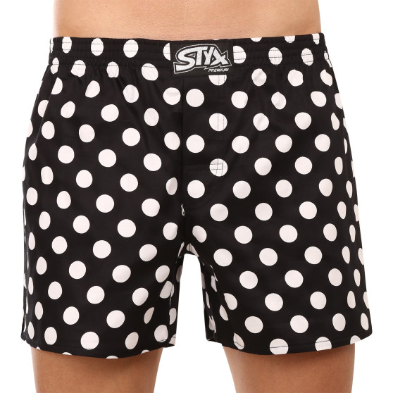 Calzones de hombre Styx premium art goma clásica polka dots (AP1055)