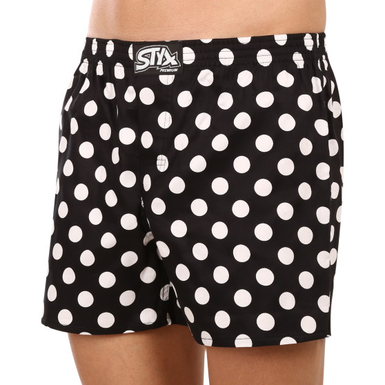 Calzones de hombre Styx premium art goma clásica polka dots (AP1055)