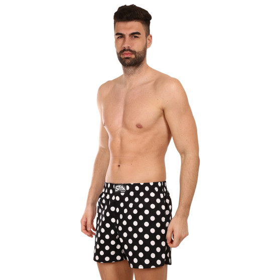 Calzones de hombre Styx premium art goma clásica polka dots (AP1055)