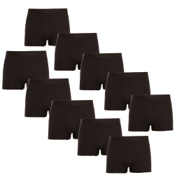 10PACK Boxers para hombre Nedeto negro (10NDTB001)