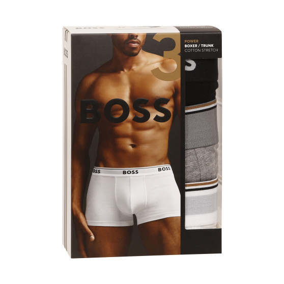 3PACK Boxers para hombre BOSS multicolor (50475274 999)