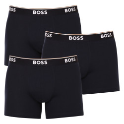 3PACK Boxers para hombre BOSS azul oscuro (50475282 480)