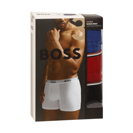 3PACK Boxers para hombre BOSS multicolor (50475282 962)