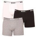 3PACK Boxers para hombre BOSS multicolor (50475282 999)