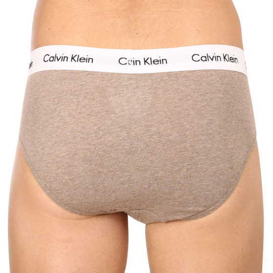 3PACK calzoncillos para hombre Calvin Klein multicolor (U2661G-CAK)