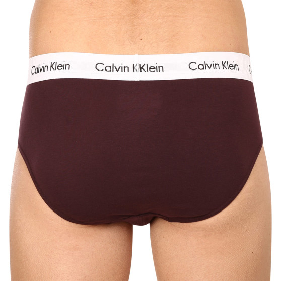 3PACK calzoncillos para hombre Calvin Klein multicolor (U2661G-CAK)