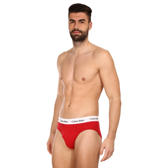 3PACK calzoncillos para hombre Calvin Klein multicolor (U2661G-CAK)