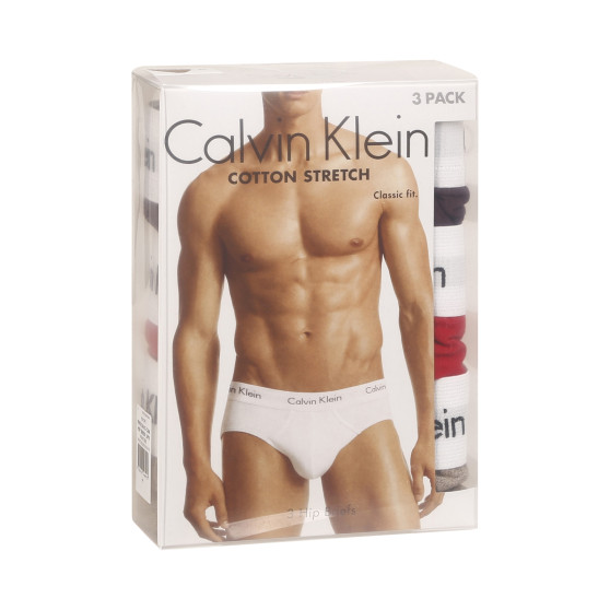 3PACK calzoncillos para hombre Calvin Klein multicolor (U2661G-CAK)