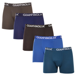 5PACK Boxers para hombre Gianvaglia multicolor (GVG-5007)