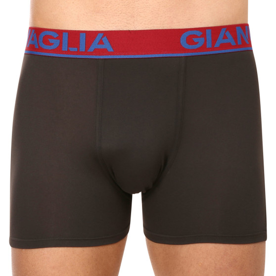 5PACK Boxers para hombre Gianvaglia negro (GVG-5010)