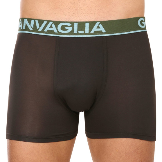 5PACK Boxers para hombre Gianvaglia negro (GVG-5010)