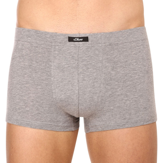 4PACK Boxers para hombre S.Oliver gris (MH-35H-41011828)