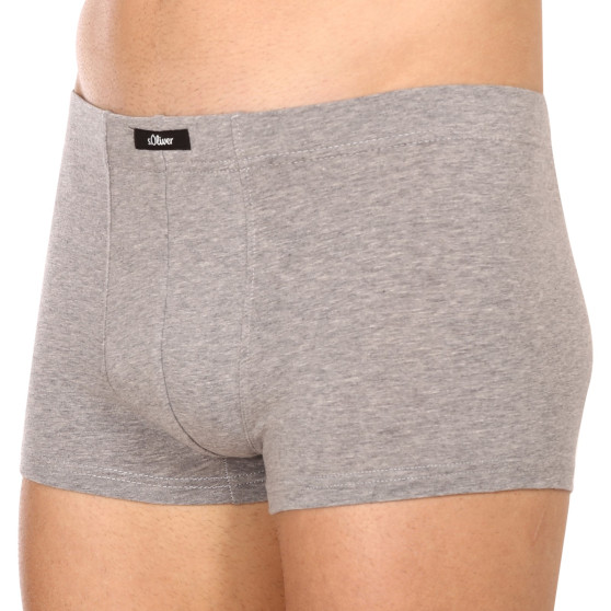 4PACK Boxers para hombre S.Oliver gris (MH-35H-41011828)