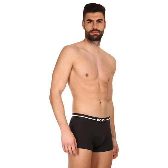 3PACK Boxers para hombre BOSS negro (50473916 001)