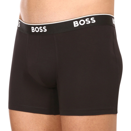 3PACK Boxers para hombre BOSS negro (50475282 001)