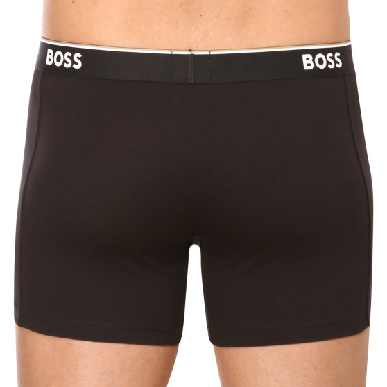 3PACK Boxers para hombre BOSS negro (50475282 001)