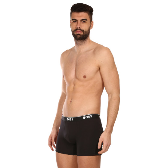 3PACK Boxers para hombre BOSS negro (50475282 001)