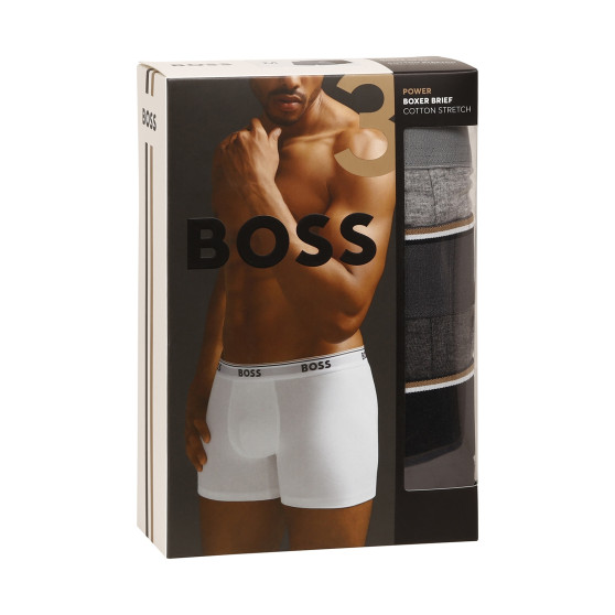 3PACK Boxers para hombre BOSS multicolor (50475282 061)